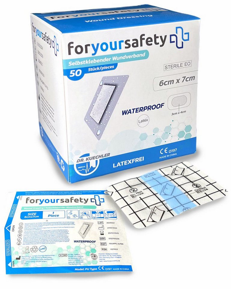 DR.KUECHLER MEDICAL Wundpflaster Dr. Kuechler Medical FORYOURSAFETY Wundpflaster wasserfest von DR.KUECHLER MEDICAL