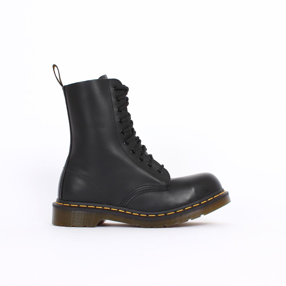 10-Hole Steel Boot Größe: 37 Farbe: black von DR.MARTENS