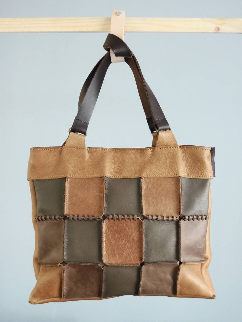 Lederen Dutch Design Handtas von DRAAGAERT