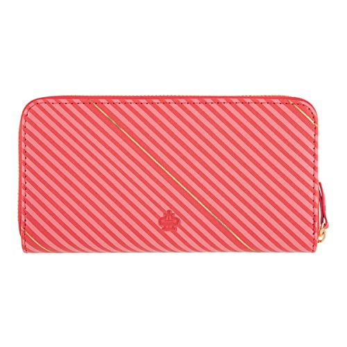 DRAEGER PARIS 1886 Damen Große rot-rosa gestreift Geldbörse von DRAEGER