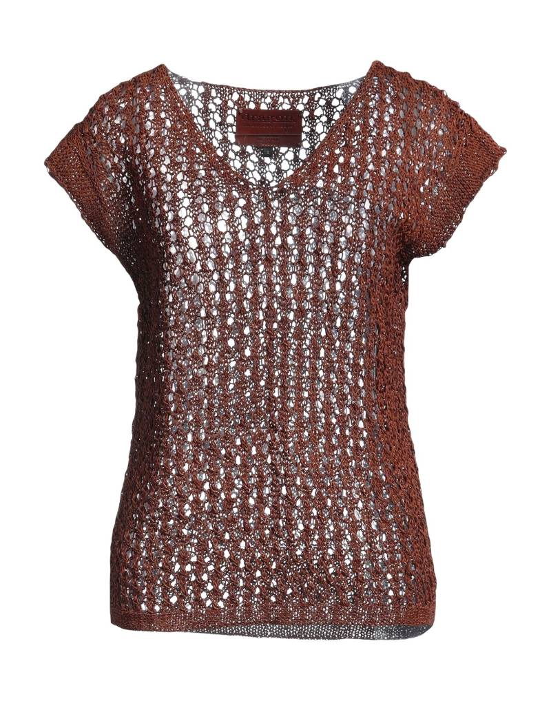 DRAGON DIFFUSION Pullover Damen Braun von DRAGON DIFFUSION