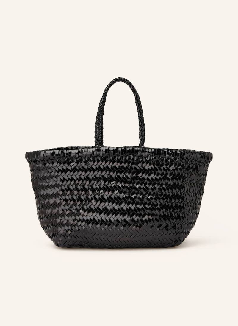 Dragon Diffusion Handtasche Bamboo Triple Jump Small schwarz von DRAGON DIFFUSION
