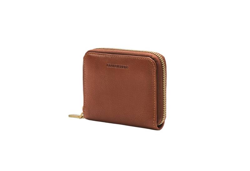 DRAKENSBERG Geldbörse Geldbeutel »Mia« (M) Karamell-Braun, kompaktes elegantes Portemmonaie für Damen aus Rindsleder von DRAKENSBERG
