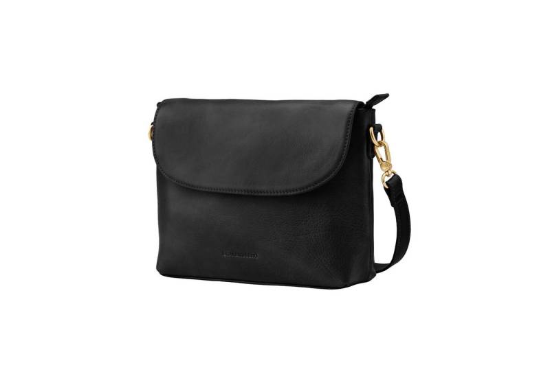 DRAKENSBERG Schultertasche Handtasche »Eva« Schwarz, Damen Handtasche mit viel Platz, elegant aus Rindsleder von DRAKENSBERG