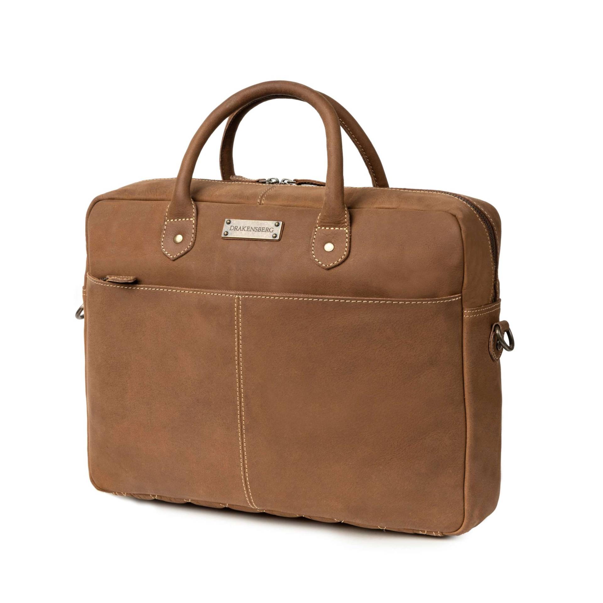 Drakensberg Aktentasche »Hugo« Havanna-Braun, Handgemachte Vintage Umhängetasche & Laptoptasche Für Herren Aus Nachhaltigem Leder Drakensberg Aktentasche »Hugo« Havanna-Braun, Handgemachte Vintage Umhängetasche & Laptoptasche Für Herren Aus Nachhaltigem Leder von DRAKENSBERGde