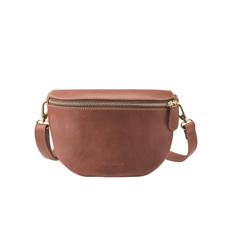 Drakensberg Bauchtasche »Frida« Karamell-Braun Edle Damen-Bauchtasche Aus Rindsleder Mit Abnehmbarem Schultergurt - Vielseitig Kombinierbar von DRAKENSBERGde