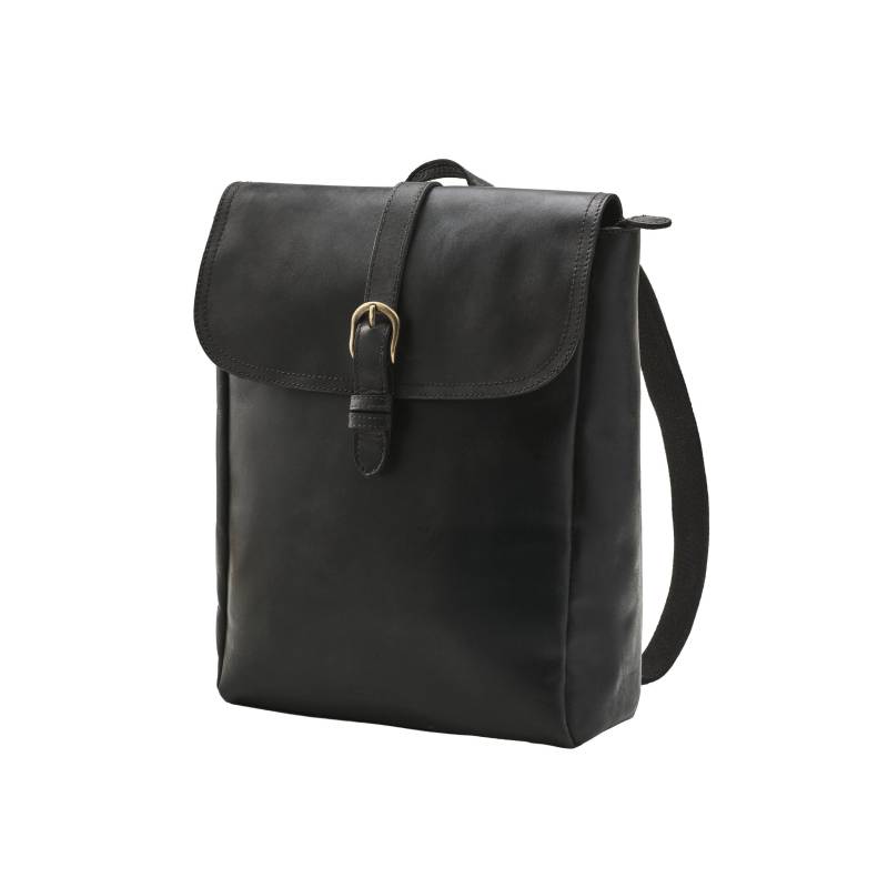Drakensberg Damen Rucksack »Tara« Vintage-Schwarz Handgemachte Kompakter Lederrucksack Aus Büffelleder Im Charmanten Vintage-Design von DRAKENSBERGde