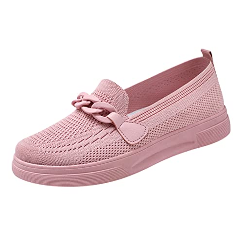 DRALOFAO Damen Turnschuhe Strand Sneakers Bunt Slip On Leichte Atmungsaktiv Straßenlaufschuhe Freizeitschuhe Sneaker Walkingschuhe Sportschuhe Outdoorschuhe Tennis Schuhe Stoffschuhe von DRALOFAO