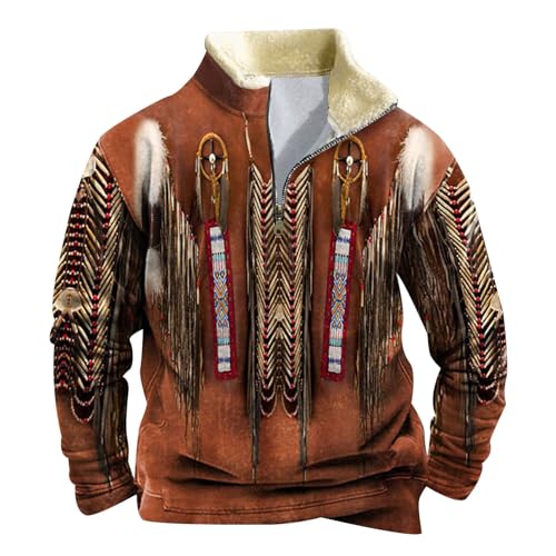 DRALOFAO Pullover Winter Dicker Herren Warm Pulli Xxl Warm Herren Thermopullover Kaputze Lässig Kapuze Thermo Winterpullover Ohne Kapuze Herren Men Wärmer Herren Herren, Pullover Thermo von DRALOFAO