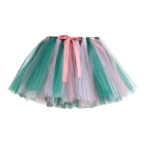 Kinder Tüllrock Set Pailletten Kleid Kinder Leuchtend Balette Roter Kind Tutus Kinder Ballett Tüllrock Glitzer Blauer Beauty Mädchen Rock Tanzrock Mädchen Roter Tüllrock von DRALOFAO