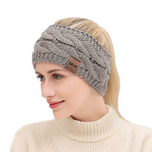 Winter Stirnband Damen Laufen Breit Haarschmuck Hair Joggen Accessoires Fleece Haarband Women Kostüm Weihnachts Blumen Stirnband Haarreifen Haarreif, Haarband Damen von DRALOFAO