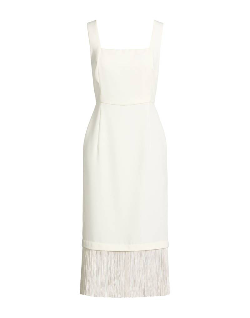 DRAMÉE Midi-kleid Damen Elfenbein von DRAMÉE