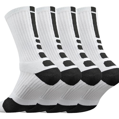 DRASEX Socken Herren Baumwolle Sportsocken White von DRASEX