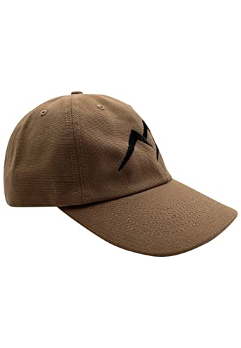 DRASSN Baseball Cap Tröbes mit Stick 100% Bio-Baumwolle (Braun | Schwarz) von DRASSN