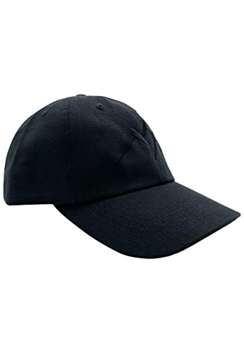 DRASSN Baseball Cap Tröbes mit Stick 100% Bio-Baumwolle (Schwarz | Schwarz) von DRASSN