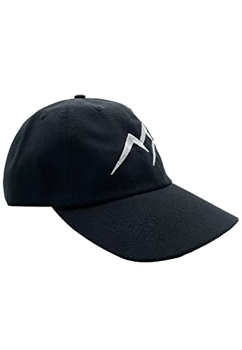 DRASSN Baseball Cap Tröbes mit Stick 100% Bio-Baumwolle (Schwarz | Silbergrau) von DRASSN