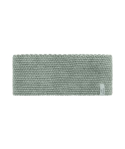 DRASSN Stirnband Damen - Waldkirch - 55% Merino, nachhaltig durch 45% recycelte PET-Flaschen, weiches Stirnband Winter (Grün) von DRASSN