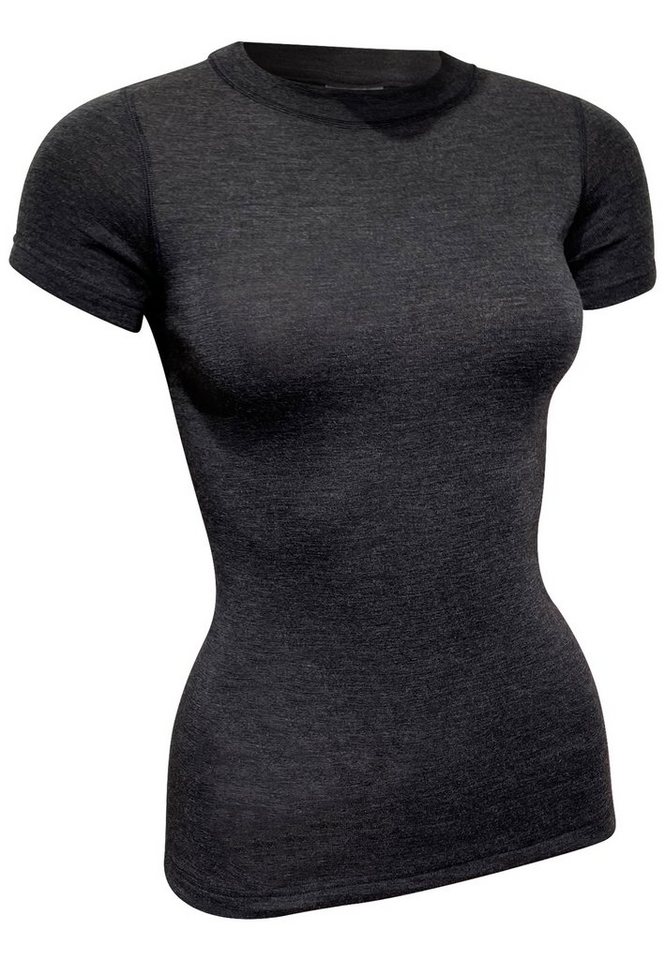 DRASSN Unterhemd Oberlind Damen Merino kurzarm Shirt Unterwäsche (1-St) MADE IN EU - 100% Merino von DRASSN