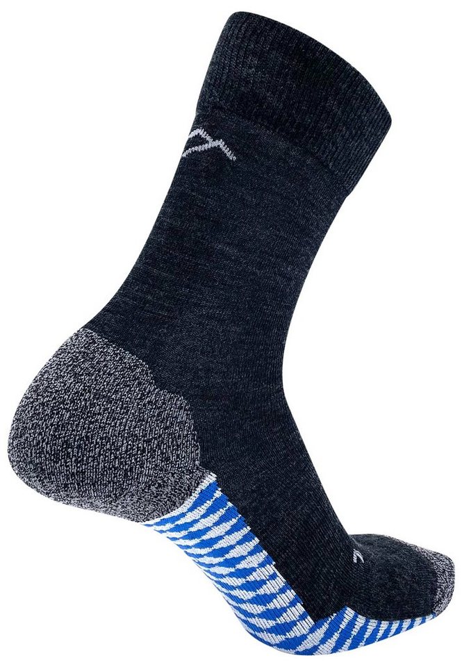 DRASSN Wandersocken Vohenstrauß Herren und Damen (1-Paar) aus Merino Wolle, mit druckfreiem Bündchen und Blasenschutz von DRASSN