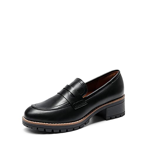 DREAM PAIRS Damen Klassische Loafer Bequeme Mokassins Slippers Business-Schuhe mit Dicker Sohle für Damen,Size 43,SCHWARZ-PU,SDLS2319W DREAM PAIRS Damen Klassische Loafer Bequeme Mokassins Slippers Business-Schuhe mit Dicker Sohle für Damen,Size 43,SCHWARZ-PU,SDLS2319W von DREAM PAIRS