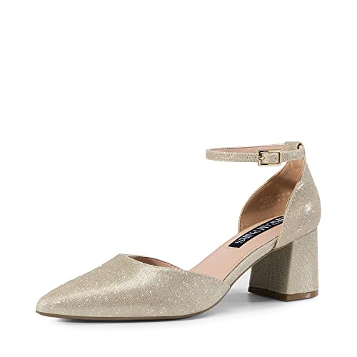 DREAM PAIRS Damen-Pumps mit geschlossener Zehenpartie,Size 37,Gold,SDPU2339W-E von DREAM PAIRS