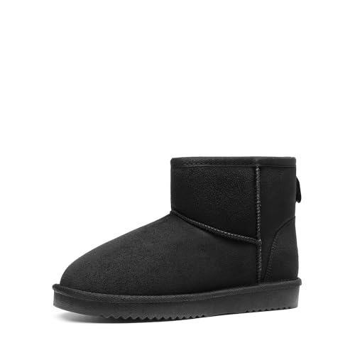 DREAM PAIRS Damen Schneestiefel Winterstiefel Snow Boots Bequeme Flache Schuhe Wärme und Komfort FuzzyClassic I Niedriger Stiefel,Size 39,Schwarz,DSB214-1 DREAM PAIRS Damen Schneestiefel Winterstiefel Snow Boots Bequeme Flache Schuhe Wärme und Komfort FuzzyClassic I Niedriger Stiefel,Size 39,Schwarz,DSB214-1 von DREAM PAIRS