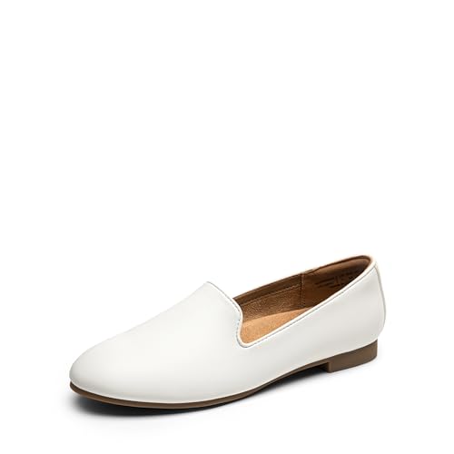 DREAM PAIRS Damen-Schuhe, lässig, spitzer Zehenbereich, Ballett-Komfort, weiche Slip-on-Flachschuhe,Size 38.5,Weiss-Pu,SDFA2403W DREAM PAIRS Damen-Schuhe, lässig, spitzer Zehenbereich, Ballett-Komfort, weiche Slip-on-Flachschuhe,Size 38.5,Weiss-Pu,SDFA2403W von DREAM PAIRS