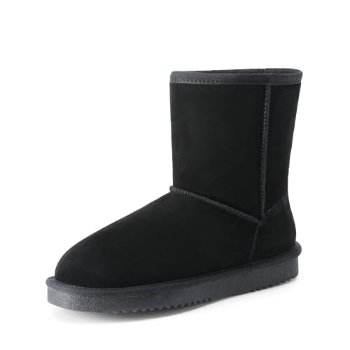 DREAM PAIRS Damen Stiefeletten Winterstiefel wasserfest warme Schneestiefel Wärme und Komfort Boots Stiefel für Damen FuzzyClassic Stiefel,Size 38,Schwarz,SDSB25004W DREAM PAIRS Damen Stiefeletten Winterstiefel wasserfest warme Schneestiefel Wärme und Komfort Boots Stiefel für Damen FuzzyClassic Stiefel,Size 38,Schwarz,SDSB25004W von DREAM PAIRS