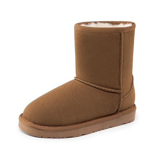 DREAM PAIRS Kinder-Schneestiefel und Winterschuhe Klassische Wildleder Snow Boots FuzzyClassic Kinder-Halbstiefel,Size 35,Licht Braun,Shorty-K DREAM PAIRS Kinder-Schneestiefel und Winterschuhe Klassische Wildleder Snow Boots FuzzyClassic Kinder-Halbstiefel,Size 35,Licht Braun,Shorty-K von DREAM PAIRS