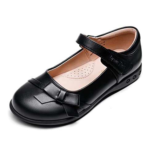 DREAM PAIRS Mädchen Mary Janes Schuhe Retro Schnallenriemen Runde Zehe Lolita Prinzessin Schuhe SCHWARZ/VE 38.5 SDFL2210K von DREAM PAIRS