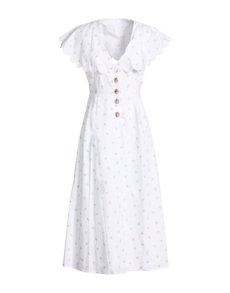 DREAM SISTER JANE Midi-kleid Damen Weiß von DREAM SISTER JANE