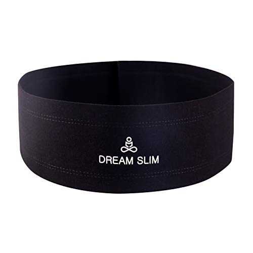 Dream® Slim Damen Brustband und Brust Hohe Stoßfestigkeit Verstellbare Alternative Slim Bounce Extra Sport BH Support Band - Schwarz - Medium von DREAM SLIM