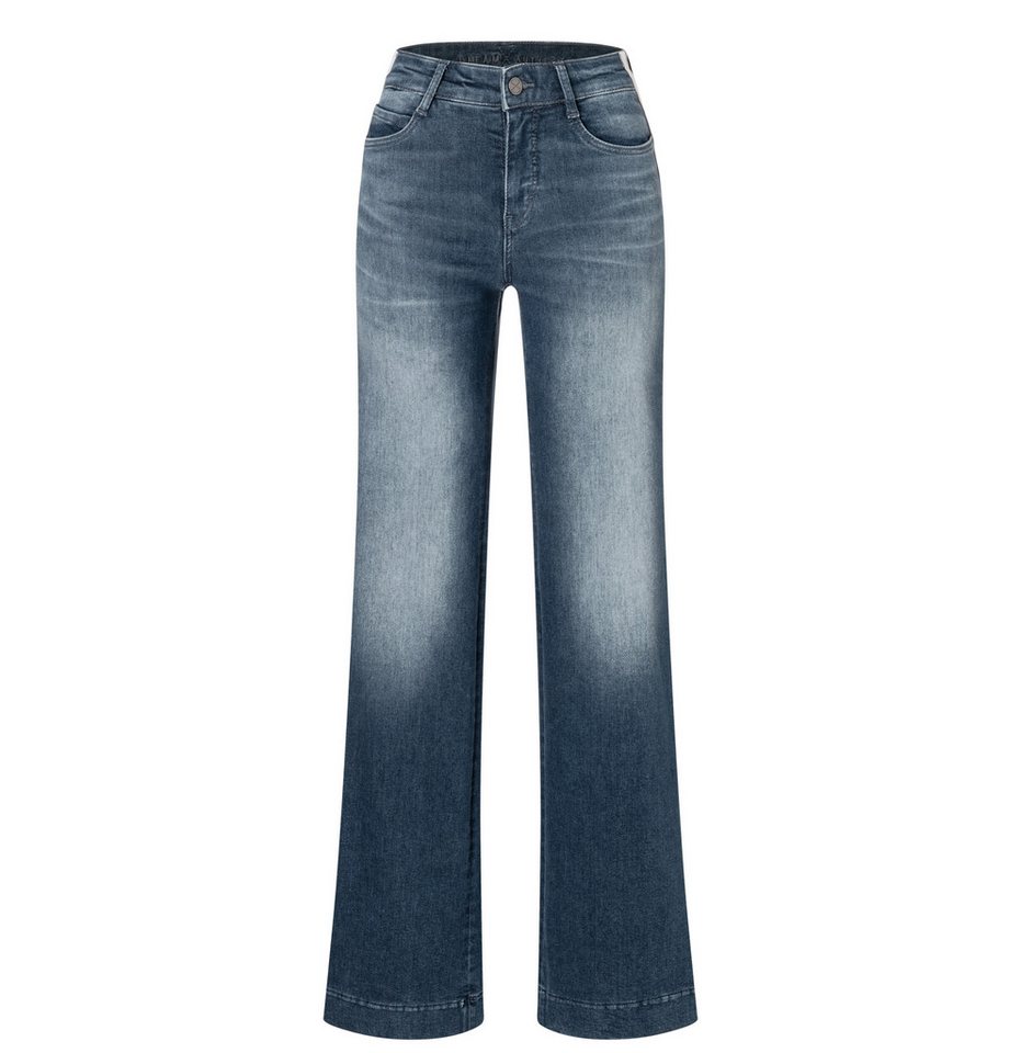 DREMAC 5-Pocket-Jeans DREAM WIDE blue grey fancy wash von DREMAC