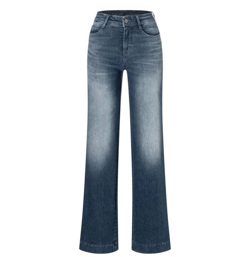 DREMAC 5-Pocket-Jeans DREAM WIDE blue grey fancy wash von DREMAC