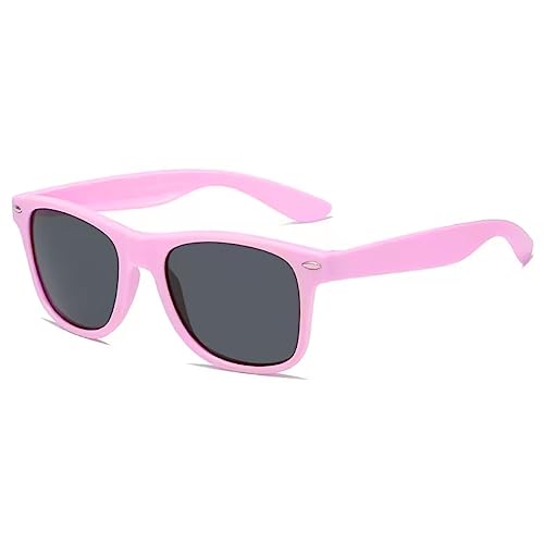 DRERIO Kinder-Sonnenbrille polarisierte Sonnenbrille für Kleinkinder Rosa Navigator-Sonnenbrille UV-Schutz für Jungen, Mädchen, Babys, Kinder, polarisierte Brillen im Alter von 3–8 Jahren (Rosa) von DRERIO