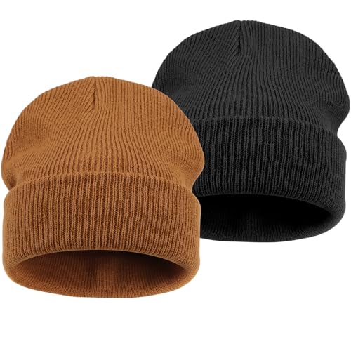 DRESHOW Kleinkind Beanie Kinder Wintermützen Kinder Weich Stricken Unisex-Mütze für Baby Jungen Mädchen Warm Mütze Mützen für 3-7 Jahre von DRESHOW