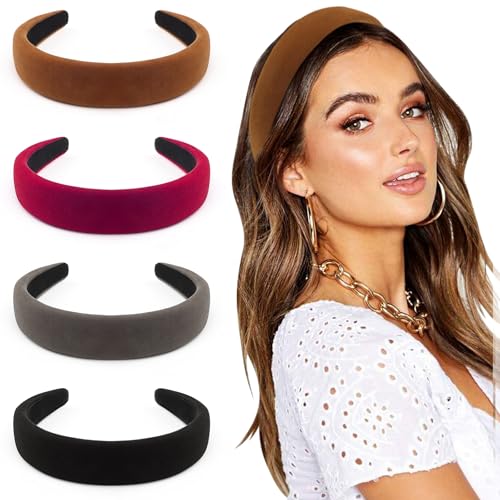 DRESHOW Haarreifen Damen Mädchen 4 Stück Verknotet Stirnband Haarreif Damen Boho Breite Haarbänder Anti-Rutsch Haarreifen DRESHOW Haarreifen Damen Mädchen 4 Stück Verknotet Stirnband Haarreif Damen Boho Breite Haarbänder Anti-Rutsch Haarreifen von DRESHOW