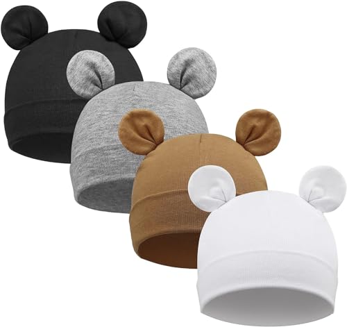 DRESHOW Unisex Mütze für Jungen & Mädchen - Wendemütze Jersey Slouch Beanie für Frühling & Kindergarten von DRESHOW