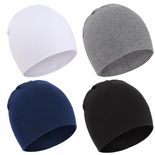 DRESHOW 4 Stücke Unisex Mütze Hut Junge Frühling Mützchen Kleinkind Wendemütze Jersey Slouch Beanie Bekleidung Infant Kindergarten DRESHOW 4 Stücke Unisex Mütze Hut Junge Frühling Mützchen Kleinkind Wendemütze Jersey Slouch Beanie Bekleidung Infant Kindergarten von DRESHOW