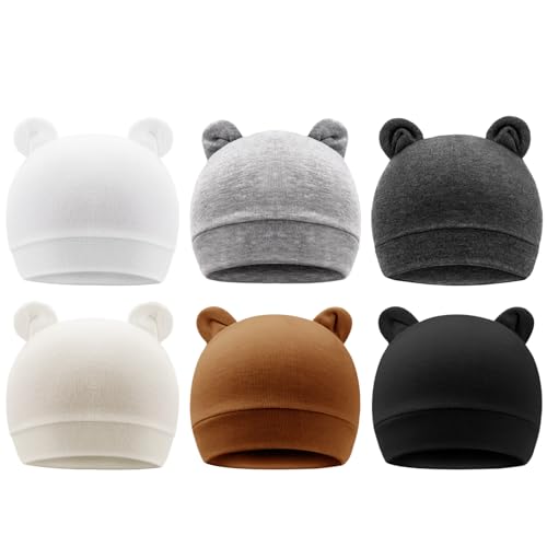 DRESHOW 6 Stücke Unisex Hut Junge Mütze Frühling Mützchen Kleinkind Wendemütze Jersey Slouch Beanie Bekleidung Infant Hut Kindergarten DRESHOW 6 Stücke Unisex Hut Junge Mütze Frühling Mützchen Kleinkind Wendemütze Jersey Slouch Beanie Bekleidung Infant Hut Kindergarten von DRESHOW