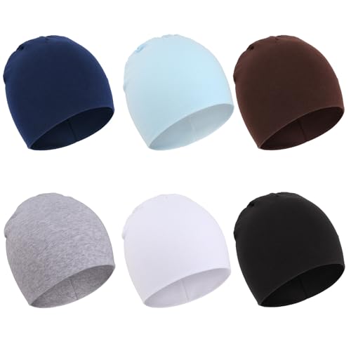 DRESHOW 6 Stücke Unisex Mütze Hut Junge Mütze Frühling Mützchen Kleinkind Wendemütze Jersey Slouch Beanie Bekleidung Unisex Infant Hut Kindergarten Mütze DRESHOW 6 Stücke Unisex Mütze Hut Junge Mütze Frühling Mützchen Kleinkind Wendemütze Jersey Slouch Beanie Bekleidung Unisex Infant Hut Kindergarten Mütze von DRESHOW