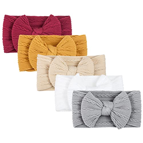 DRESHOW Baby Mädchen Nylon Stirnbänder Neugeborene Kleinkinder Haarbänder und Bögen Kinder Haarschmuck DRESHOW Baby Mädchen Nylon Stirnbänder Neugeborene Kleinkinder Haarbänder und Bögen Kinder Haarschmuck von DRESHOW
