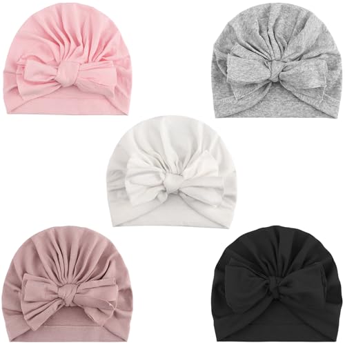 DRESHOW Babymütze Baby Turban Mütze Brötchen Knoten Kleinkinder Infant Beanie Baby Mädchen Jungen Weiche Kleinkind Mütze 5 Stück DRESHOW Babymütze Baby Turban Mütze Brötchen Knoten Kleinkinder Infant Beanie Baby Mädchen Jungen Weiche Kleinkind Mütze 5 Stück von DRESHOW