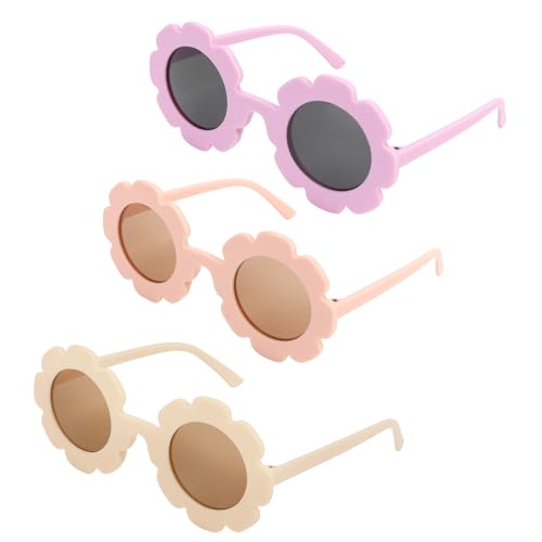 DRESHOW Kinder Sonnenbrille Runde Blume Brille für Mädchen Jungen im Freien Strand Urlaub Niedlich Brillen DRESHOW Kinder Sonnenbrille Runde Blume Brille für Mädchen Jungen im Freien Strand Urlaub Niedlich Brillen von DRESHOW