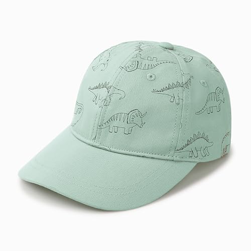 DRESHOW Kleinkind Baseball Mütze Baby Dinosaurier Gemusterte Mützen Unisex Baby Trucker Mützen Säugling Kleinkind Kindermützen für Jungen Mädchen von DRESHOW