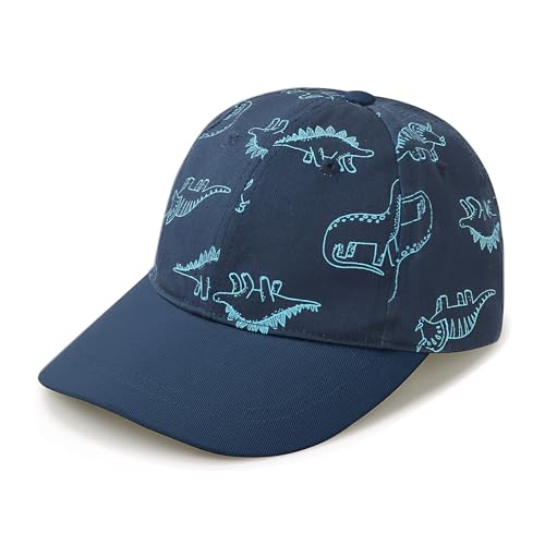 DRESHOW Kleinkind Baseball Mütze Baby Dinosaurier Gemusterte Mützen Unisex Baby Trucker Mützen Säugling Kleinkind Kindermützen für Jungen Mädchen von DRESHOW