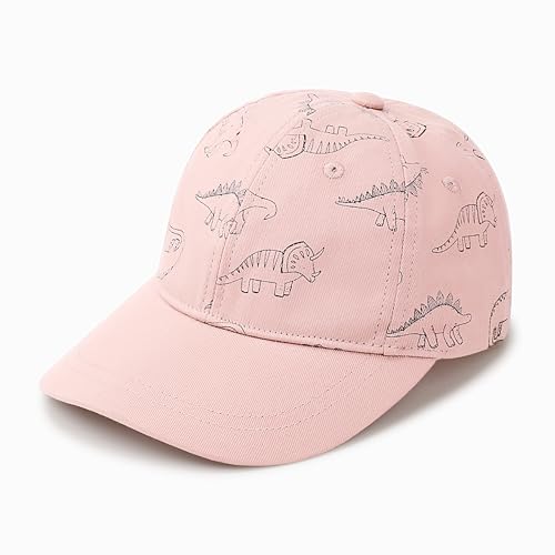 DRESHOW Kleinkind Baseball Mütze Baby Dinosaurier Gemusterte Mützen Unisex Baby Trucker Mützen Säugling Kleinkind Kindermützen für Jungen Mädchen von DRESHOW