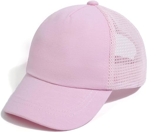 DRESHOW Kleinkind Baseball Mütze Baby Sonnenhut Niedliche einfarbige Mützen Unisex Baby Trucker Hüte Säugling Kleinkind Kind Hüte für Jungen Mädchen von DRESHOW