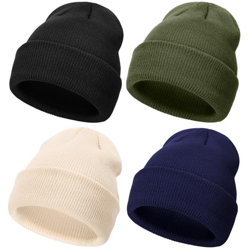 DRESHOW Kleinkind Beanie Kinder Wintermützen Kinder Weich Stricken Unisex-Mütze für Baby Jungen Mädchen Warm Mütze Mützen für 2-6 Jahre von DRESHOW