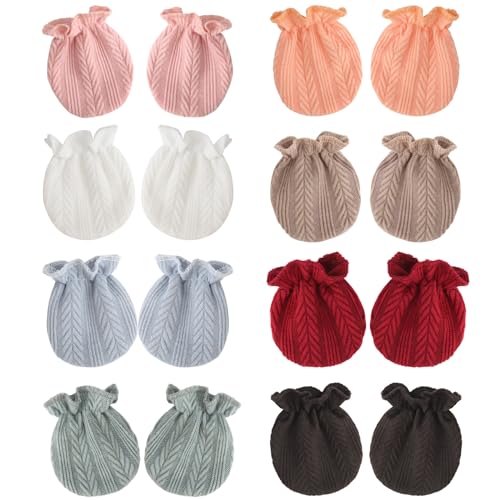 DRESHOW Neugeborenes Baby Fäustlinge Kleinkind Handschuhe Keine Kratzer Fäustlinge Baumwolle Handschuhe für 0-6 Monate DRESHOW Neugeborenes Baby Fäustlinge Kleinkind Handschuhe Keine Kratzer Fäustlinge Baumwolle Handschuhe für 0-6 Monate von DRESHOW